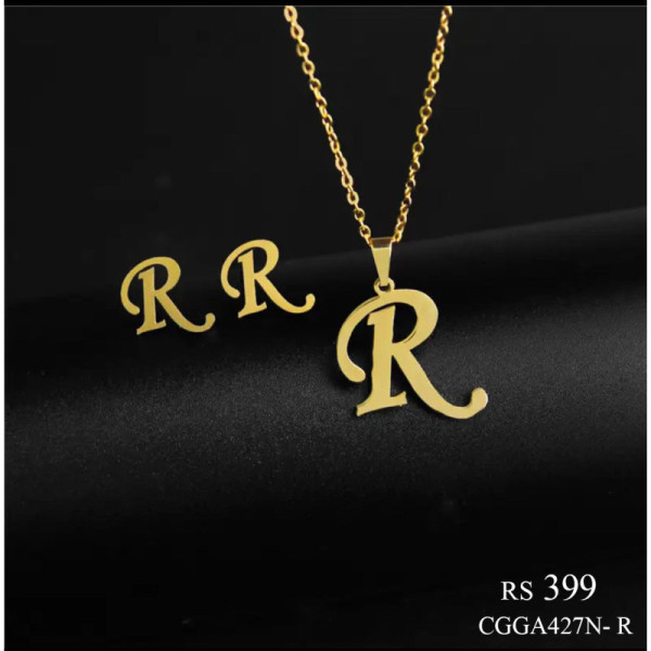 Alphabet Locket Set (R)