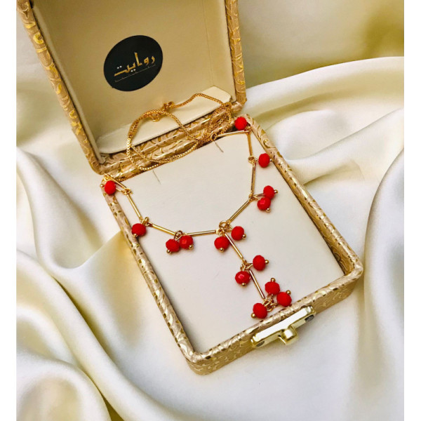 Gold Chain-54 (Red)