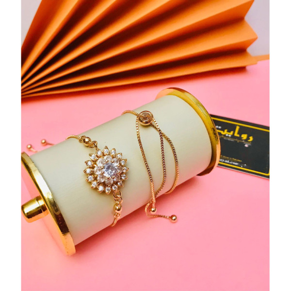 Adjustable Bracelet-187 (Golden)