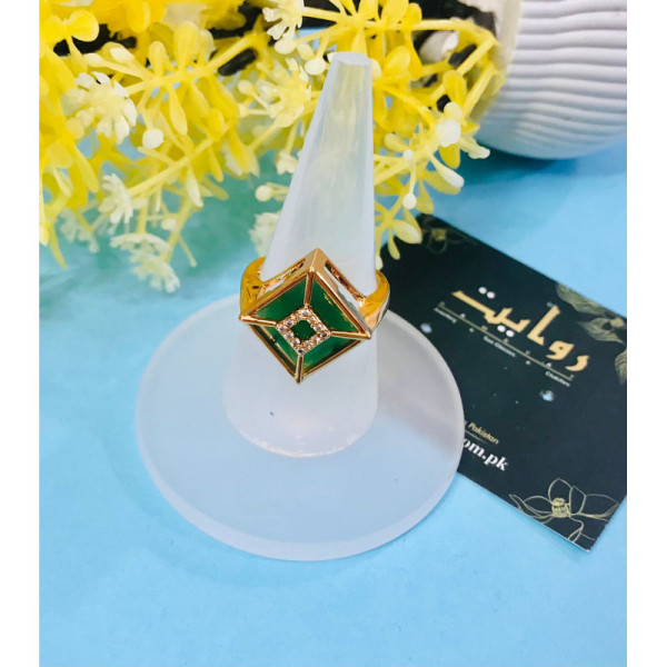 Zircon Ring-21 (Green)