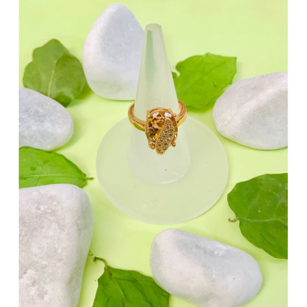 Zircon Ring-04 (Champagne)