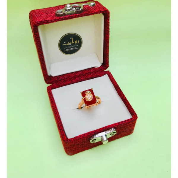 Ring-198 (Maroon)