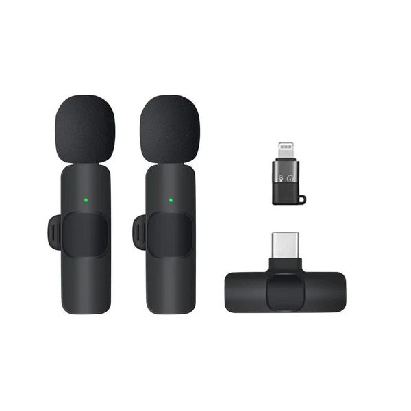 K8 Wireless Microphone For Mobile Type-C & Lightning