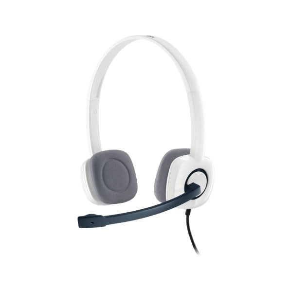 Logitech H150 Stereo Headset - White - 981-000453