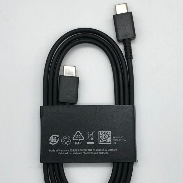 100% Original Samsung Galaxy Cable Dual Type C