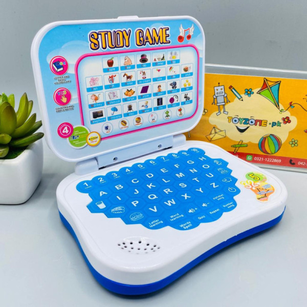 Different Characters Themed Mini Learning Laptop For Kids Assortment