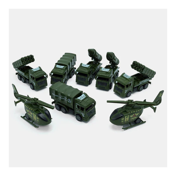 PULL BACK MILITARY TRUCK FOR KIDS