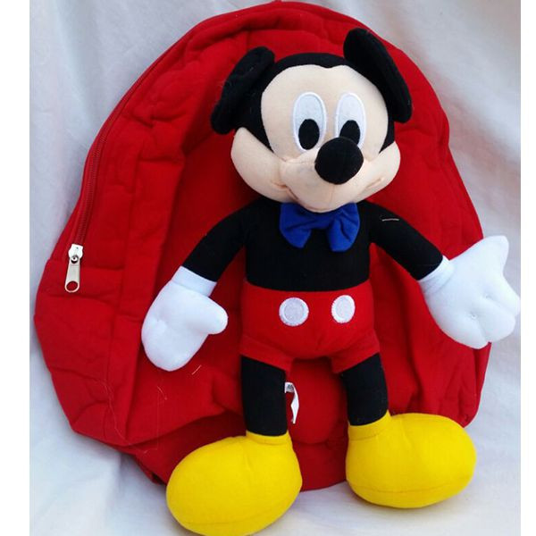 Mickey Mouse Character Kids School Backpack