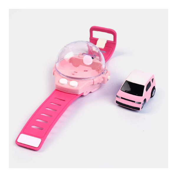 REMOTE CONTROL HAND BAND MINI CAR | PINK