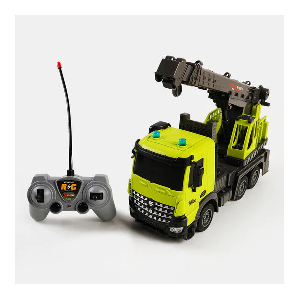 CRANE TRUCK REMOTE CONTROL TOY FOR KIDS