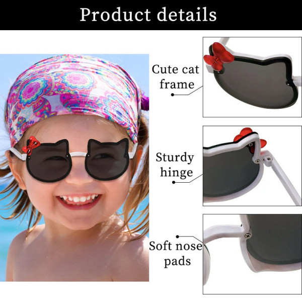 Cute cat eye frame sunglasses for girls assortment