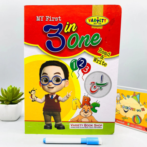 Write n wipe book - 3 in 1