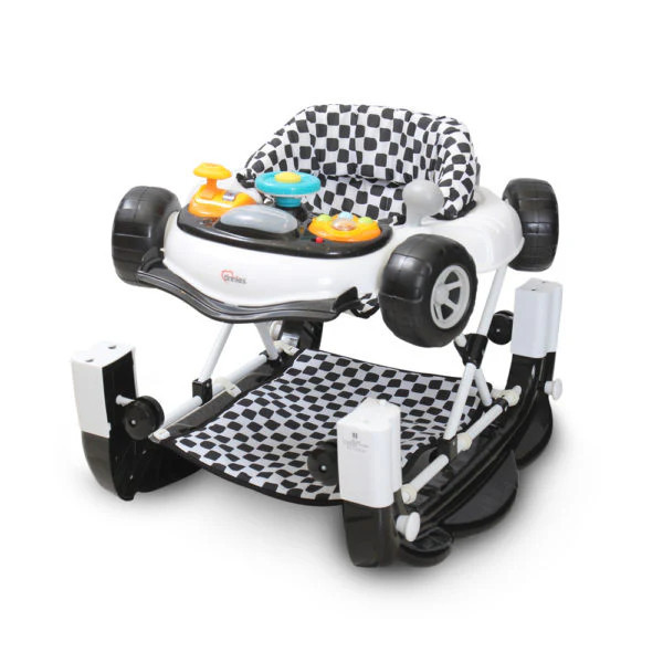 Car style walker for baby