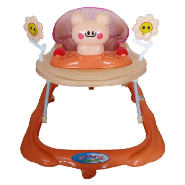 Luxury baby walker with rattle