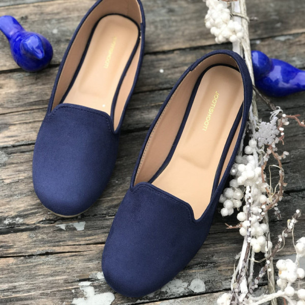 Navy Blue Loafers