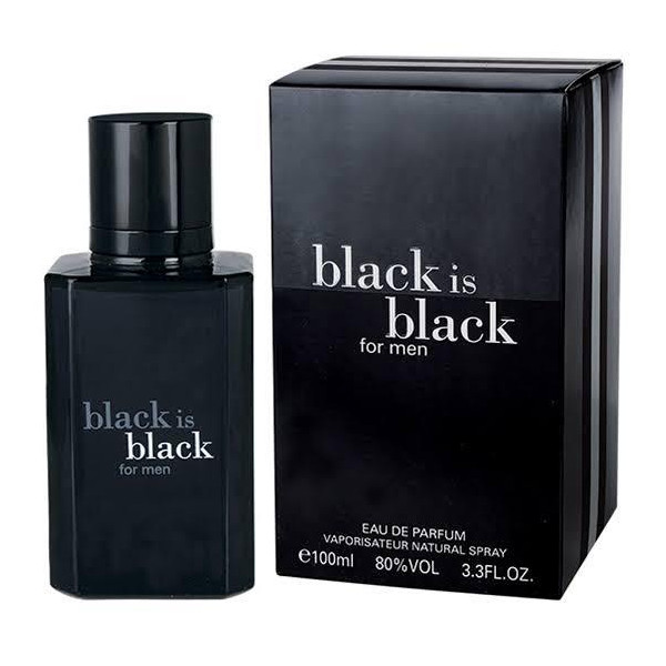 Sapil Solid Black EDT for Men Perfume