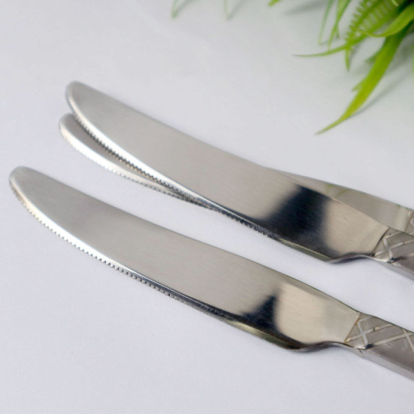 Set of 3 - Stainless Steel Table Knife - 14 Gauged