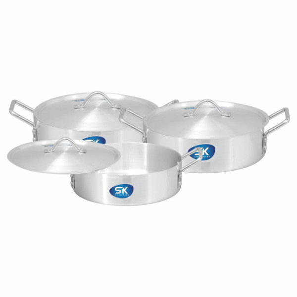 6 Pieces Aluminum Fish Pot Set 8/10