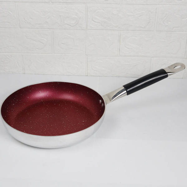 Mirror Polish Aluminum Steno Frying Pan