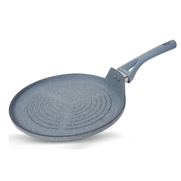 Marble Coated Signature Grill Pan - Gray