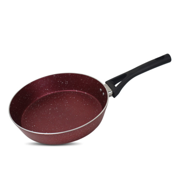 24cm Non Stick Marble Coated Signature Frypan - Red