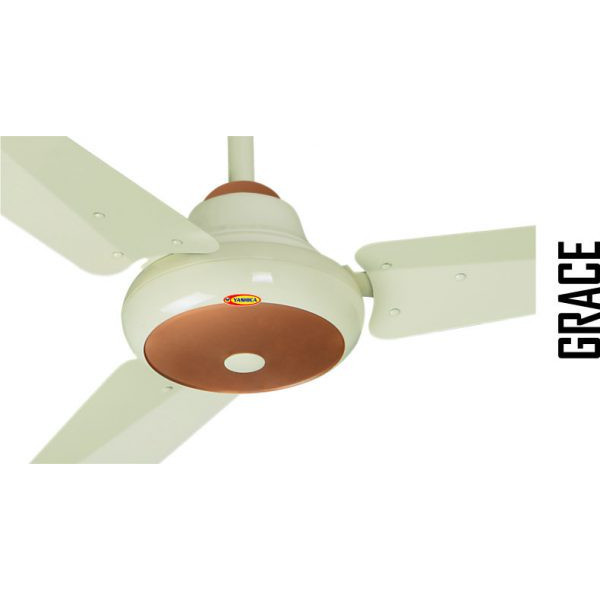 Yashica Ceiling Fan 56- Cooper Wire Office off light Brown