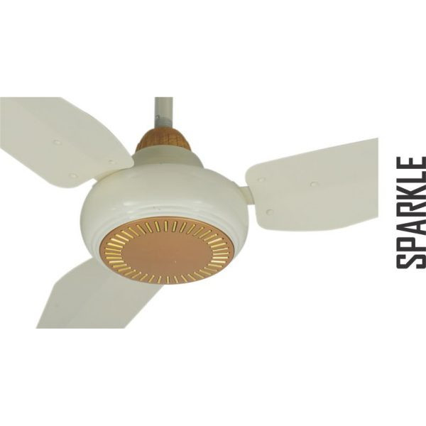 Yashica Ceiling Fan 56- Cooper Wire Office white ( Sparkle)