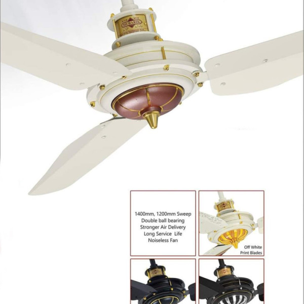 Mubarak Ceiling Fan 56″- Cooper Wire