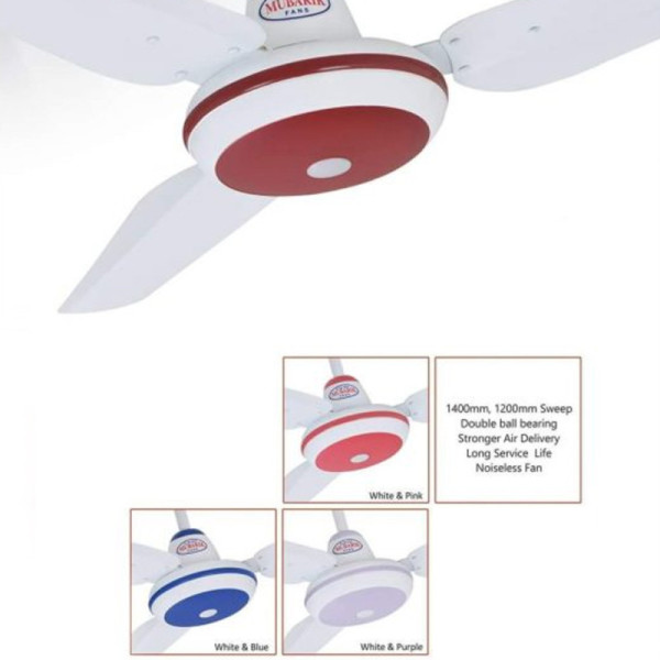 Mubarak Ceiling Fan 56″- Cooper Wire