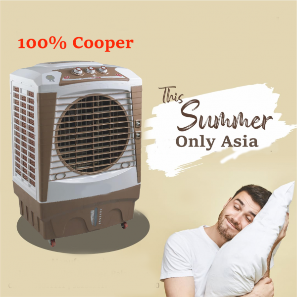 Asia Room Air Cooler with ICE Box (100% Cooper )