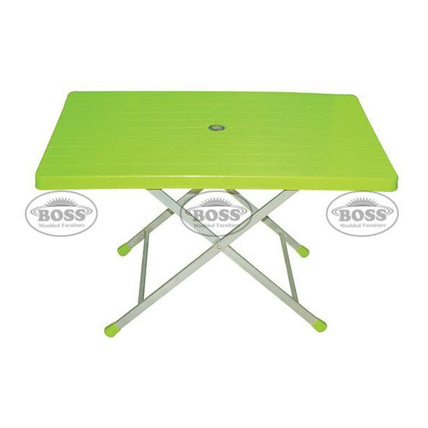 Boss BP-214-S Steel Plastic Square Table (2 X 3)