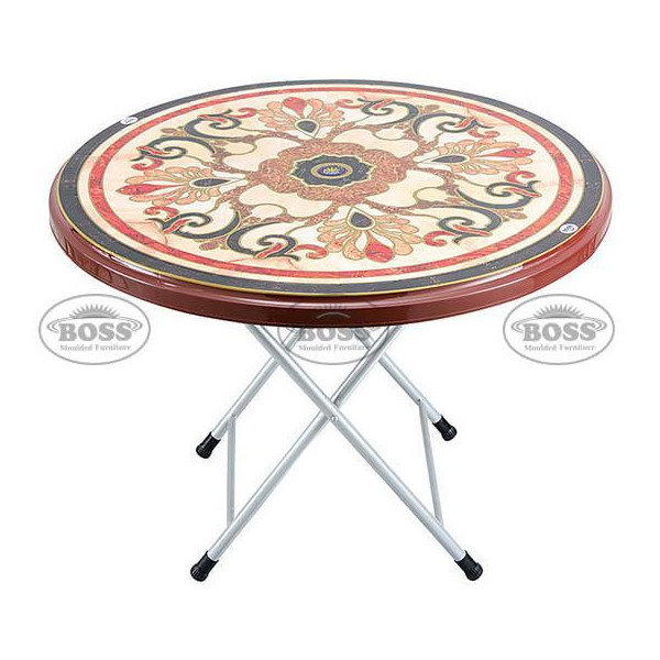 Boss BP-215-S Steel Plastic Round Table 39″ With Sticker