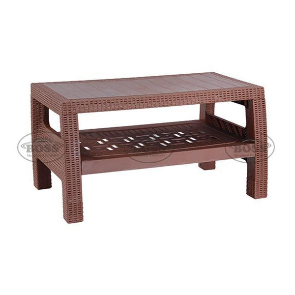 Boss BP-370 Newly Designed Pure Plastic 2 Shelf Table