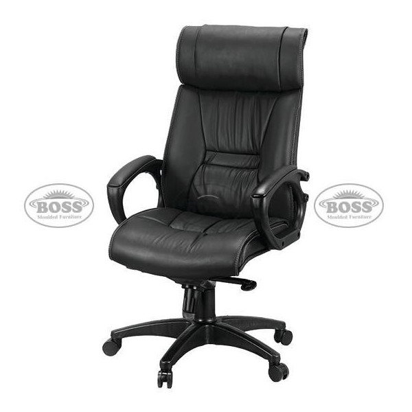 Boss Office Chair B-517 President High Back Leather