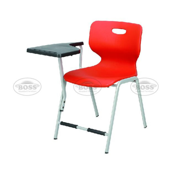 Boss B-209-S Steel Plastic Yellow Label Shell Study Chair