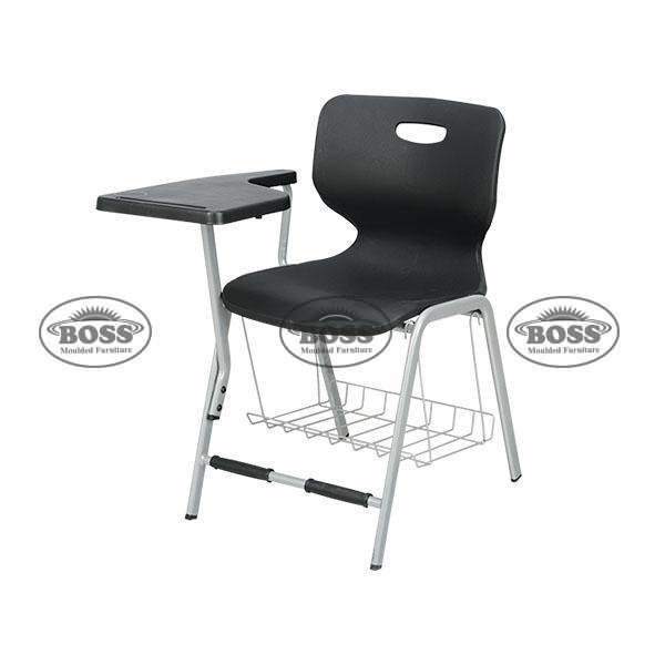 Boss B-209-SB Steel Plastic Study Chair With Basket