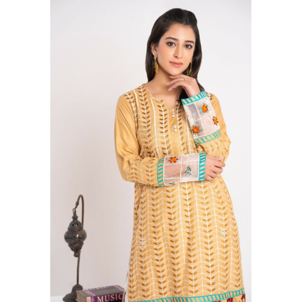 2 Piece Embroidery Linen Suit | Linen Attire Collection