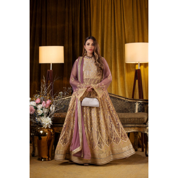 3 Piece Luxury Embroidered Suit | Zeenat-E-Zar Collection