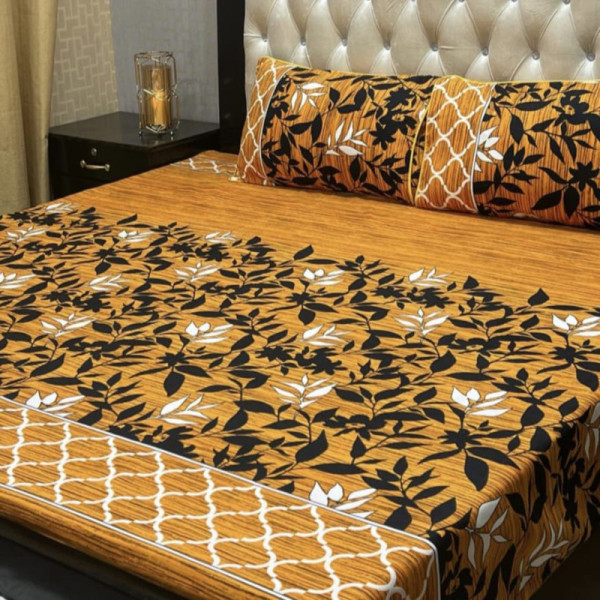 Printed bed sheet 3pc