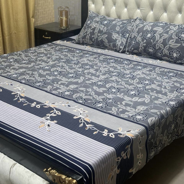 Printed bed sheet 3pc