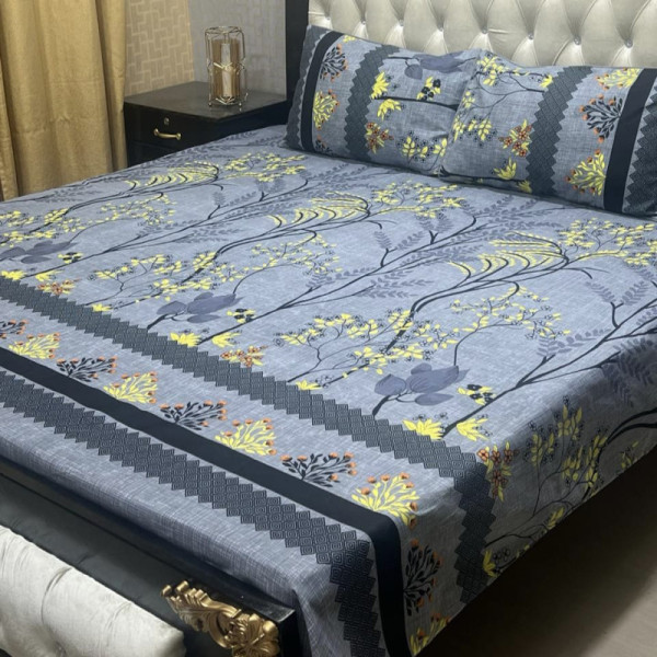 Printed bed sheet 3pc