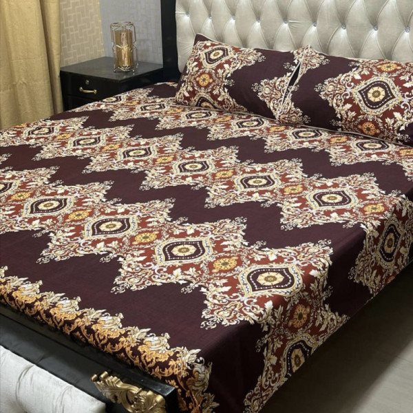 Printed bed sheet 3pc