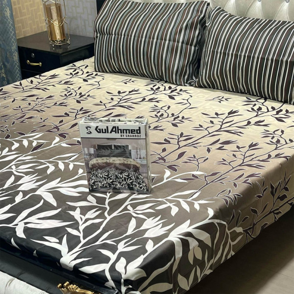 Printed bed sheet 3pc