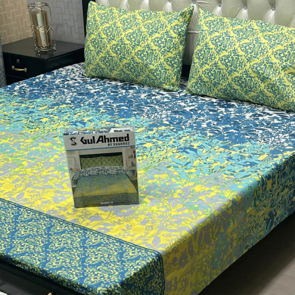 Printed bed sheet 3pc