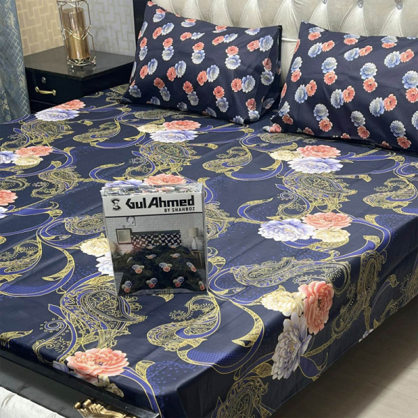 Printed bed sheet 3pc