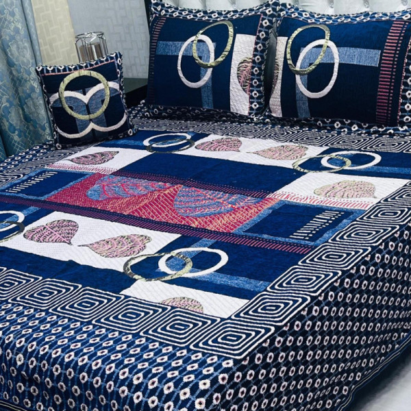 4 piece Velvet Bedsheet