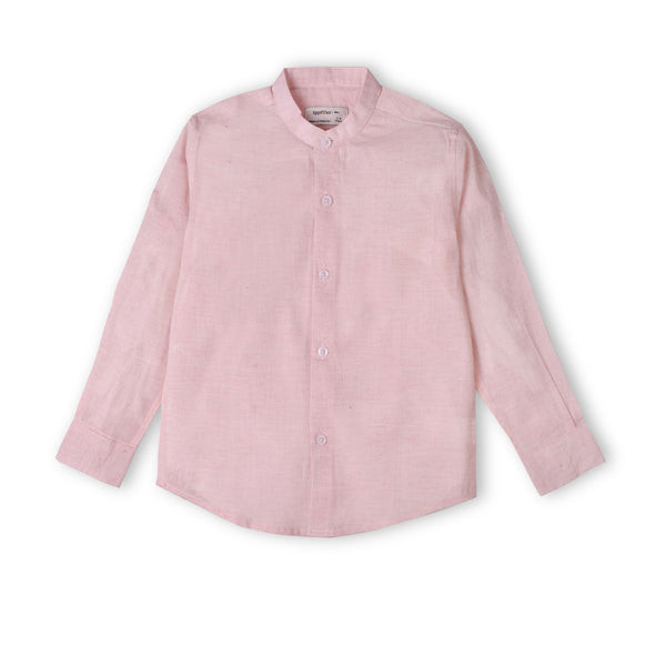 Boy Linen Rollup Shirt