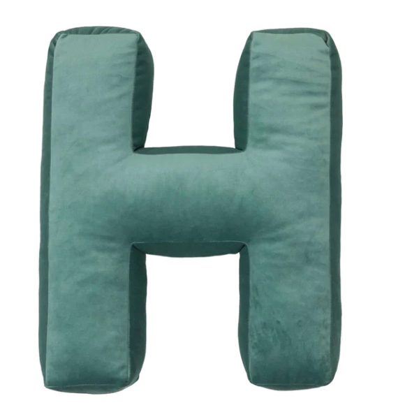 Velvet Letter Cushion | Alphabet Cushion