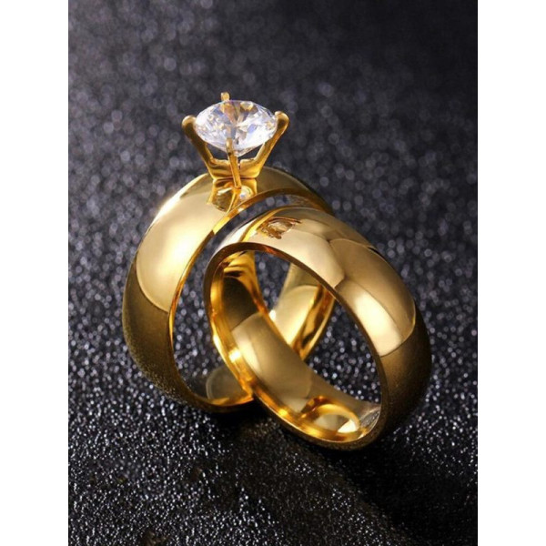 02 PIECES HAND IN HAND LOVE SERIES CREATIVE PAIR RING