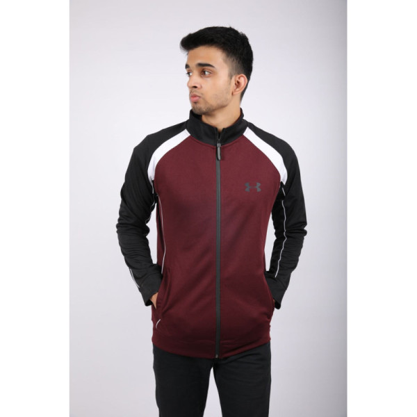 UA Mehroon Track Jacket